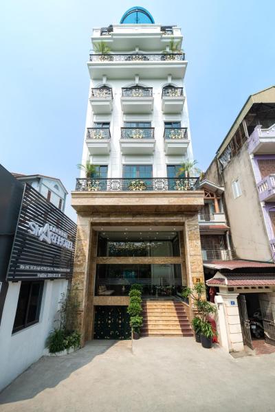 Na foto é possível ver o objeto Legend Smart Hotel localizado na cidade de Phú Thú.