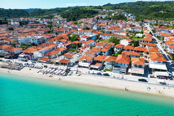 Na foto é possível ver o objeto Aliki Apartment Polychrono 2 bedroomes 8 guests localizado na cidade de Polykhrono.