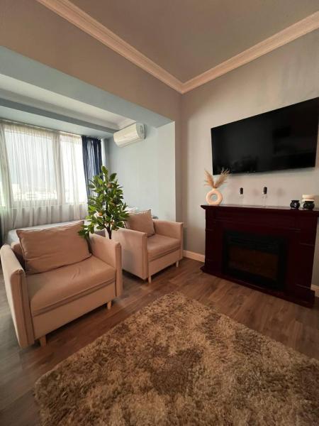 2-ком квартира Bayhouse в ЖК Арай для 8-х гостейの写真6