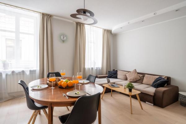 A la foto es mostra l'objecte Old Town Riga Apartment 82m2 - 2 Bedrooms near Dome Cathedral situat a la ciutat de Riga.