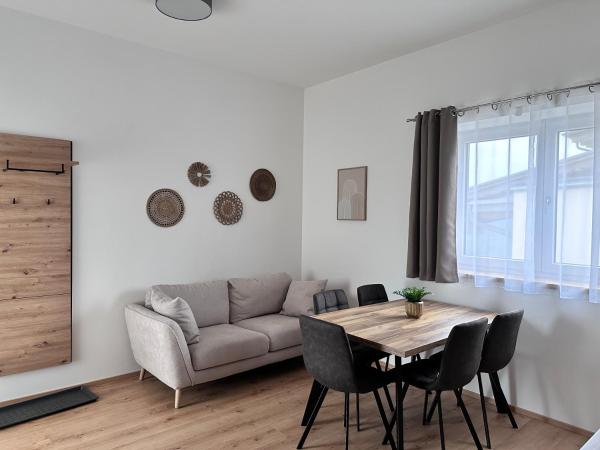 A la foto es mostra l'objecte Ferienwohnung Schneeflock situat a la ciutat de Birkfeld.