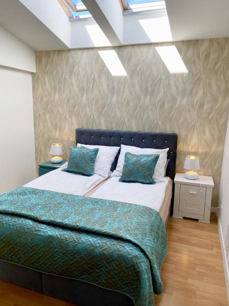 Na zdjęciu widoczny jest obiekt Apartament Wierzbna położony w mieście Augustów.