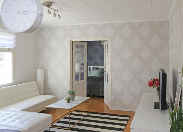 Auf dem Foto ist das Objekt Nice and private house in city center in der Stadt Pirttiharju zu sehen.