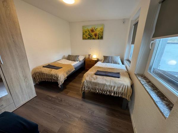 A la foto es mostra l'objecte Unterkunft mit Garten und Terrasse für 6 Personen situat a la ciutat de Bruchmühle.