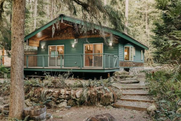 Auf dem Foto ist das Objekt Glacier Springs Cabin 2bedrooms 60 The Family Time Cabin in der Stadt Deming zu sehen.