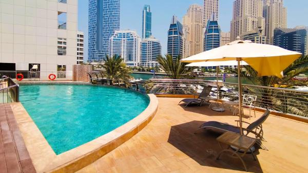 På billedet ses objektet Signature Hotel Apartments and Spa beliggende i byen Dubai.