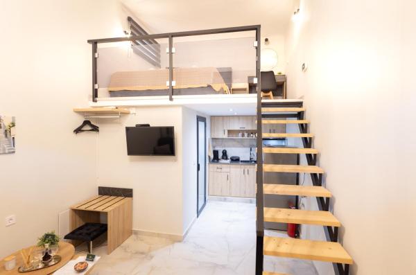 Auf dem Foto ist das Objekt Paradise Lofts in der Stadt Asprovalta zu sehen.