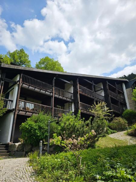 På billedet ses objektet Gästezimmer im Parkhotel Wehrle beliggende i byen Triberg.