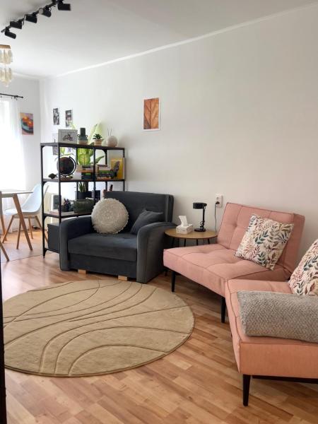 На фото показан объект Cosy Flat, расположенный в городе Terechova.