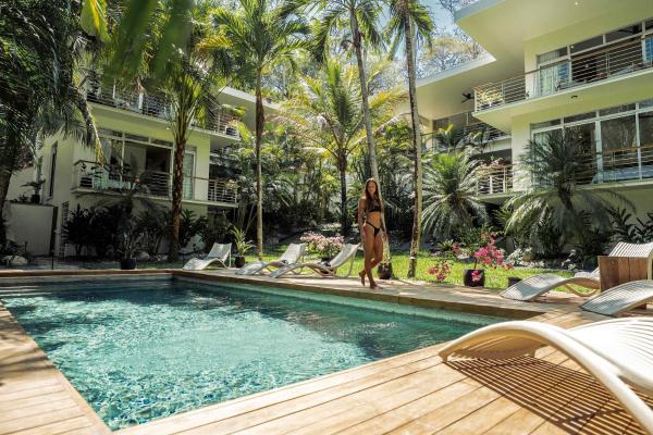 På billedet ses objektet Prema at Namaste Oasis Condo beliggende i byen Nosara.