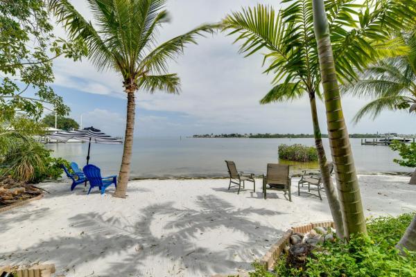 På billedet ses objektet Private Beach and Outdoor Oasis Home in St Pete! beliggende i byen Sankt Petersborg.