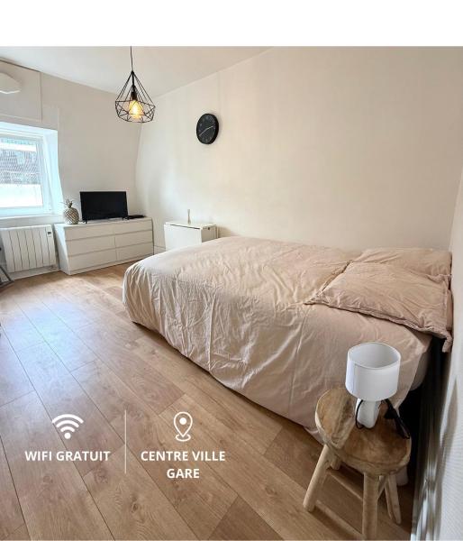 Auf dem Foto ist das Objekt Studio tout confort cité de la gastronomie (4) in der Stadt Dijon zu sehen.