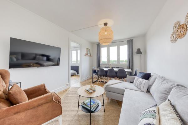 A la foto es mostra l'objecte Appartement 8 personnes à Saint-Denis situat a la ciutat de Saint-Denis.