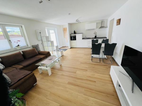 Na fotografii je vidět objekt Ferienwohnung im Herzen des Allgäus nacházející se ve městě Heimenkirch.