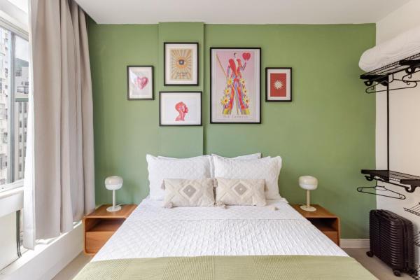 Dpto Green Boutique 150 m from the Beach Copacabana, Рио-де-Жанейро
