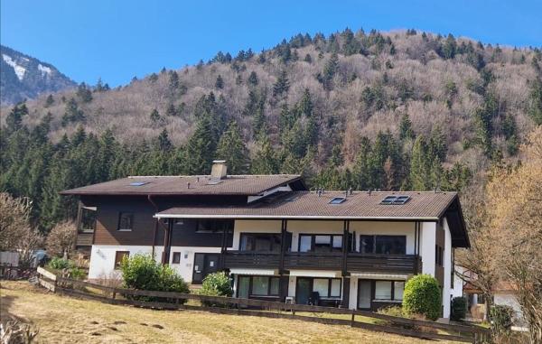 Nella foto è visibile l'oggetto Ferienwohnung Gipfelstürmer situato nella città di Schleching.