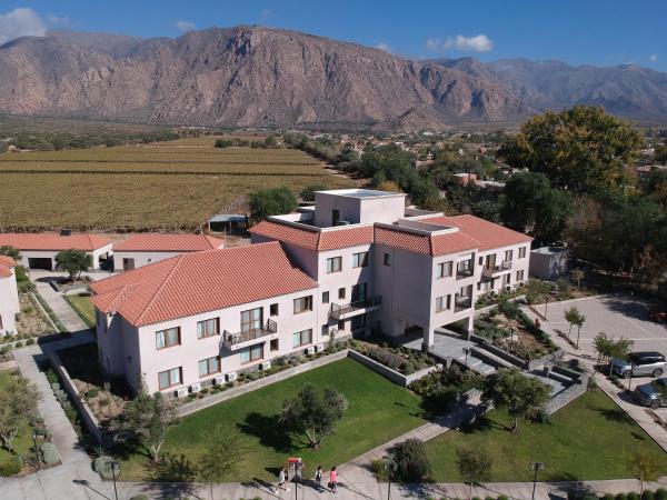 A la foto es mostra l'objecte BuenaVid estancias situat a la ciutat de Cafayate.