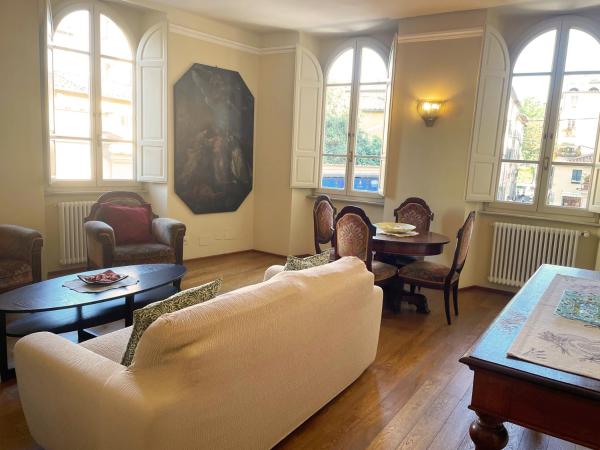 Auf dem Foto ist das Objekt Serena Apartment in der Stadt Lucca zu sehen.
