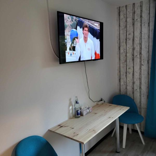 A la foto es mostra l'objecte Pension Am Rhön3 situat a la ciutat de Stetten.