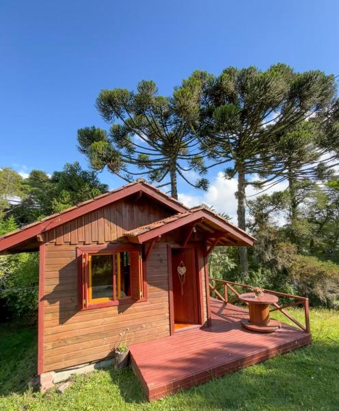 A la foto es mostra l'objecte Cabana Alecrim da Serra situat a la ciutat de Gramado.