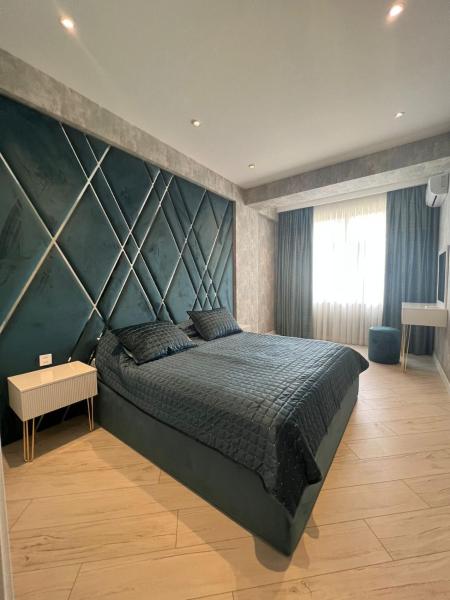 A la foto es mostra l'objecte Levent beach Luxury apartment situat a la ciutat de Sumqayit.