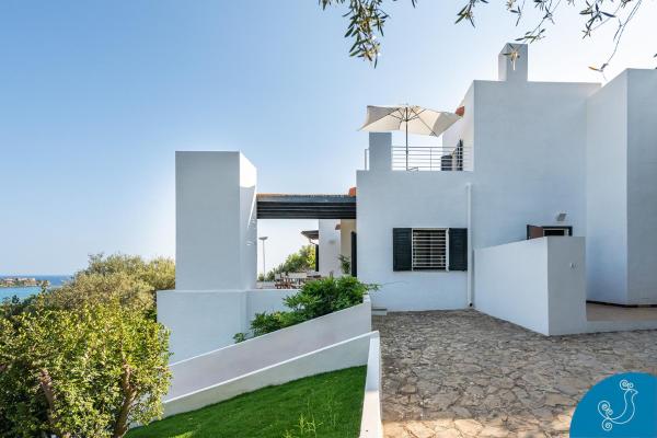 På billedet ses objektet Maison Raffaello - Exclusive villa with sea view beliggende i byen Geremèas.