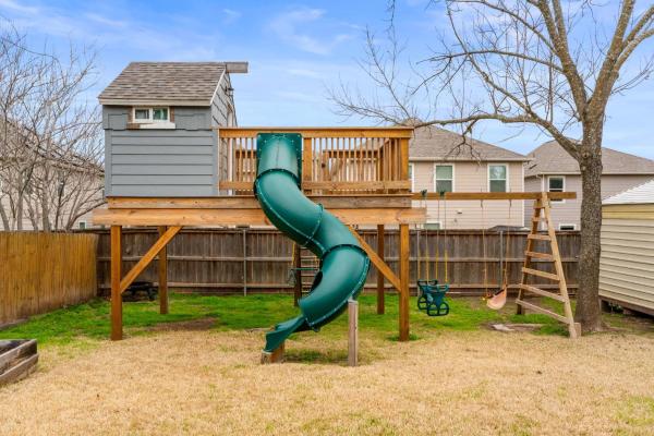 A la foto es mostra l'objecte Family Friendly Home in South Austin situat a la ciutat de Austin.