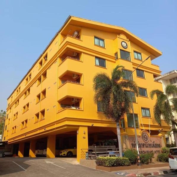 På bildet vises objektet Submukda Grand Hotel som ligger i byen Mukdahan.