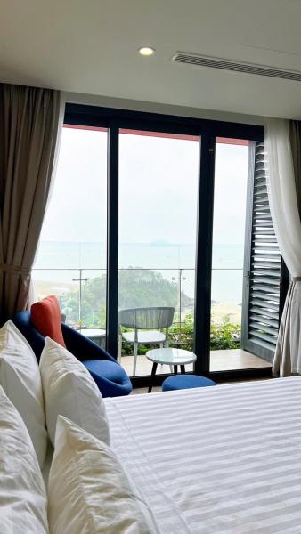 På bilden syns objektet Flamingo Hải Tiến Tầng 15 View Hướng Biển, Cực Chill som ligger i staden Thanh Hóa.