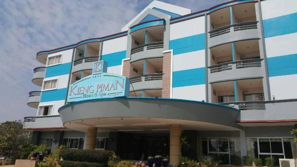 På bildet vises objektet Kiengpiman Hotel som ligger i byen Mukdahan.