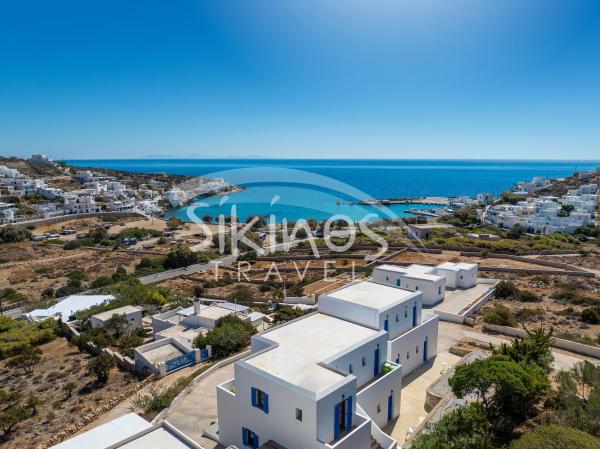 På billedet ses objektet Galini Apartments Sikinos Travel beliggende i byen Sikinos.