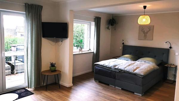 A la foto es mostra l'objecte Schlossblick Marburg - Appartements situat a la ciutat de Hahnerheide.