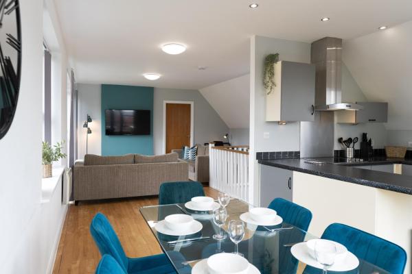 Kuva 2: Cotels The Millhouse Corporate Apartments - PRIVATE APARTMENT BUILDINGS - GATED ENTRANCE - PARKING - WORK DESK