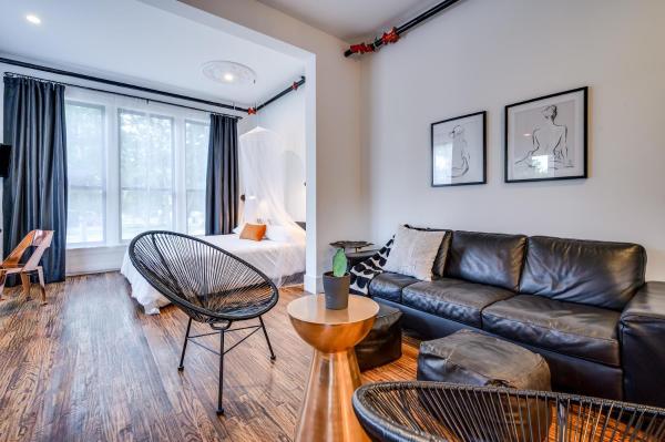 A la foto es mostra l'objecte Private Suite in Historic Austin B&B 103 - Sleeps 4 situat a la ciutat de Austin.