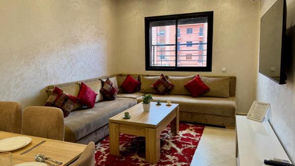 110m2 Apartment 3 Bedrooms 2 Bathrooms Elevator Self Check-in, Марракеш