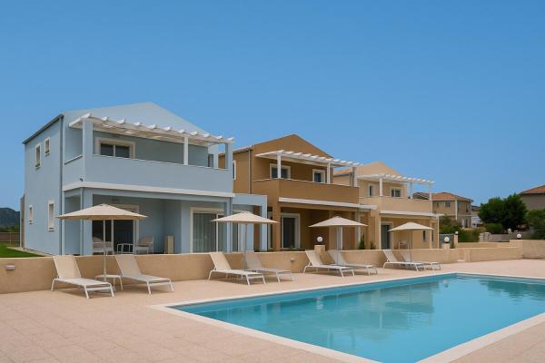 Auf dem Foto ist das Objekt Orange Villa with Pool in der Stadt Lu Razzoni zu sehen.