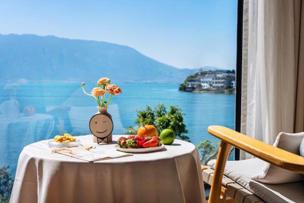 Na zdjęciu widoczny jest obiekt Dali Shuanglang seven-room sea view hotel położony w mieście Dali Shuanglang.