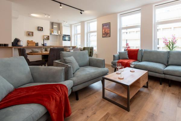 A la foto es mostra l'objecte The Ostend Break Your Cozy Coastal Escape and free parking situat a la ciutat de Oostende.