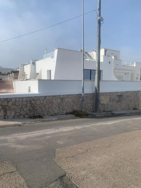 Na foto é possível ver o objeto Belvedere localizado na cidade de Leuca.