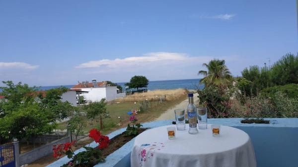 A la foto es mostra l'objecte Villa Ocean with panoramic view situat a la ciutat de Stómion.
