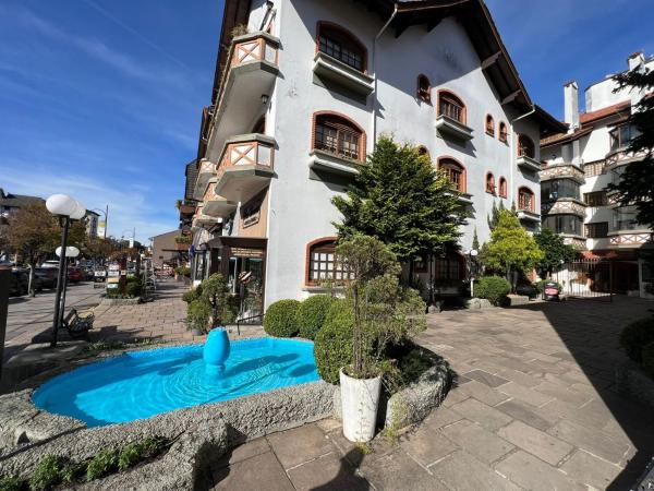 A la foto es mostra l'objecte Apartamento a 200 metros da Rua Coberta situat a la ciutat de Gramado.