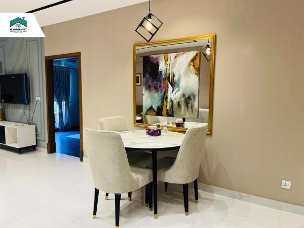 Photo 8 : Ruby - Chic & Luxury WanderNest Suite at B3 Heights with Gym in Bahria Town Ph-8
