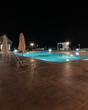 The photo shows the Family Garden located in the city of Sidari.