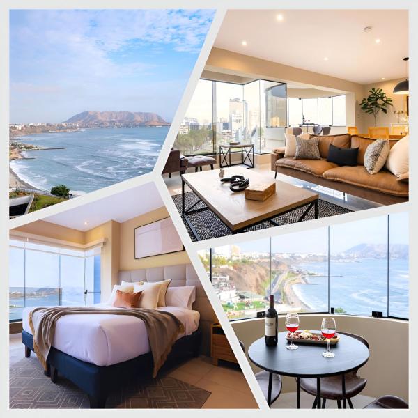 A la foto es mostra l'objecte ALU Apartments - Ocean View at Larcomar Miraflores Next to JW Marriott situat a la ciutat de Lima.