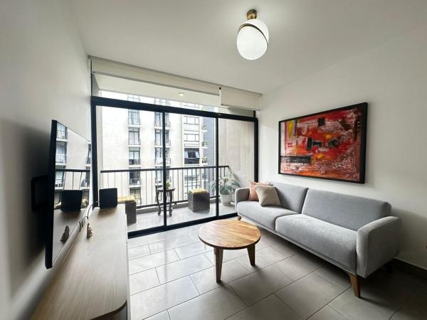 A la foto es mostra l'objecte Apartamento amueblado Condado Santa Rosa Santa Tecla La Libertad situat a la ciutat de San Vicente.
