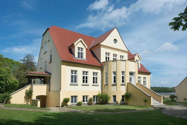 På billedet ses objektet Wohnung Im Zweiten Obergeschoss Des Gutshauses beliggende i byen Grubnow.