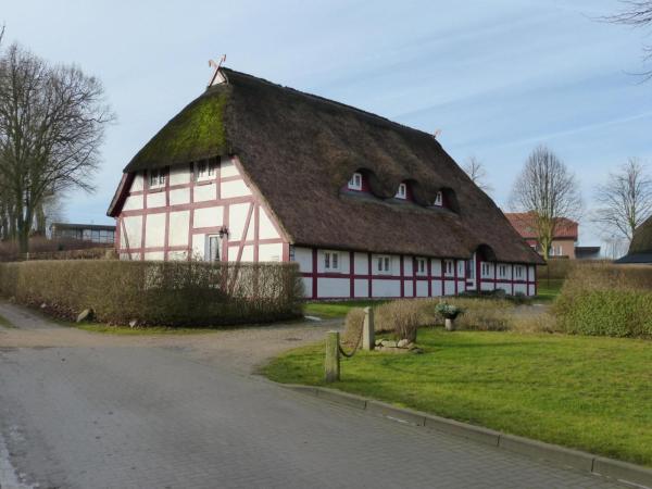 A la foto es mostra l'objecte Ferienwohnung Mit Terrasse Im Obergeschoss situat a la ciutat de Klütz.