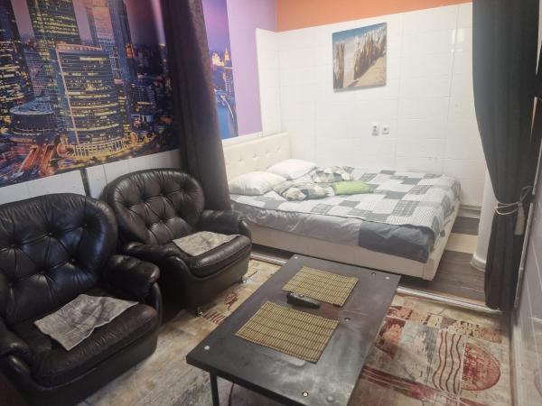 Comfy 1-room apartment near bus station, Liepāja