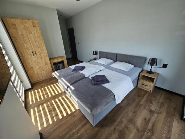 Na fotografii je vidět objekt Noclegi Primavera nacházející se ve městě Sosnowice.