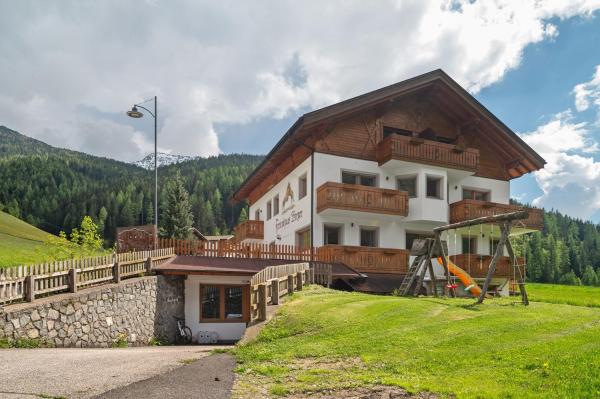 La photo montre l'objet Ferienhaus Berger situé dans la ville de Sarentino.